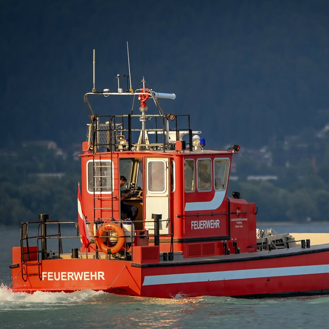 Feuerwehrboot V15 Föhn wurde modernisiert